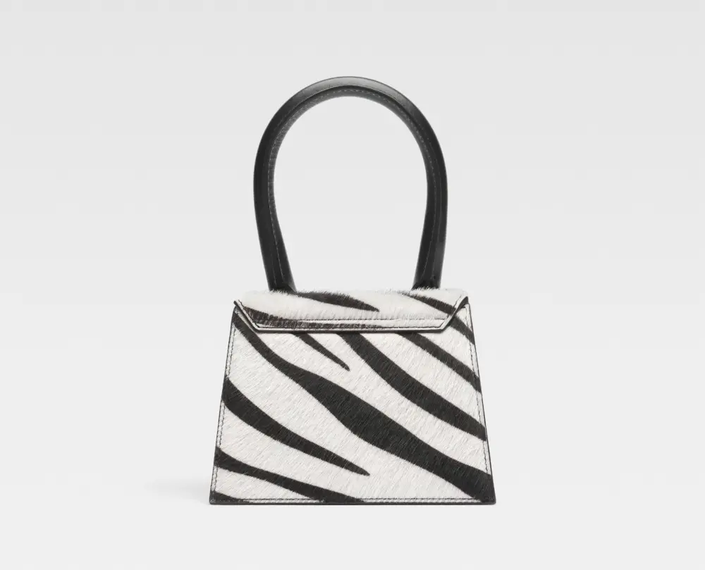 Túi Jacquemus The Medium Chiquito ‘Zebra’ 213BA002-3209-9DZ - Ảnh 3