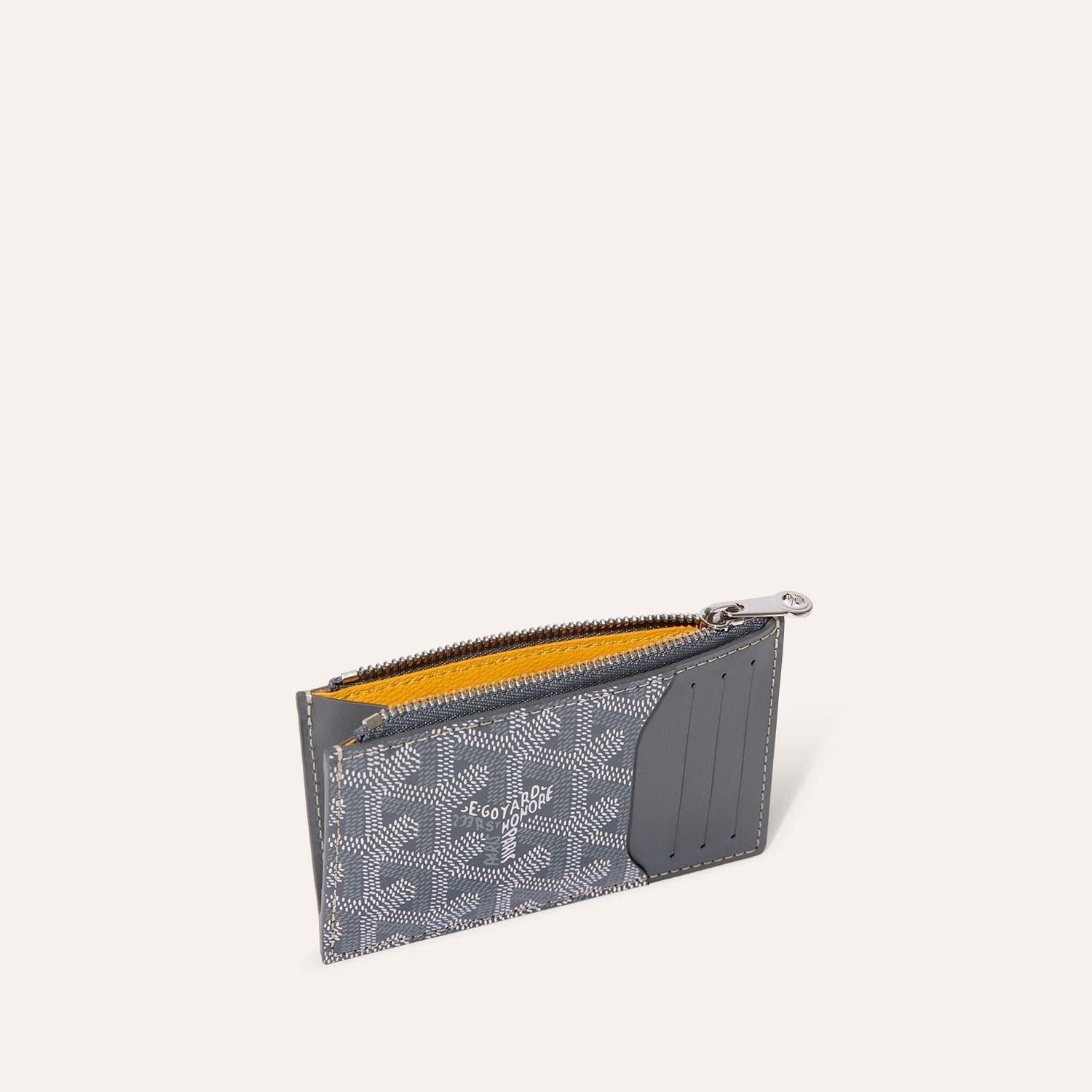 Ví Goyard Bourbon Zipped Card Holder ‘Grey’ BOURBOPMLTY51CL51P - Ảnh 3