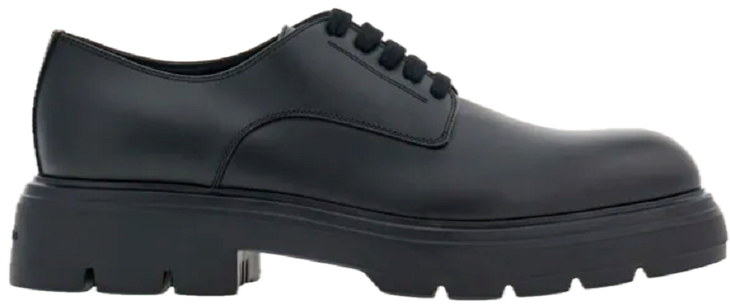 Giày Salvatore Ferragamo Chunky Lace Up ‘Black’ 022216-768457