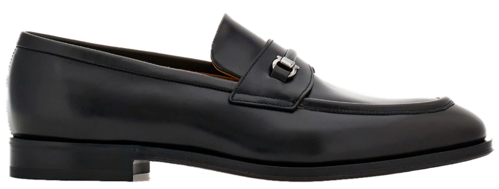 Giày Salvatore Ferragamo Moccasin With Ornament 'Black' 022248-769194