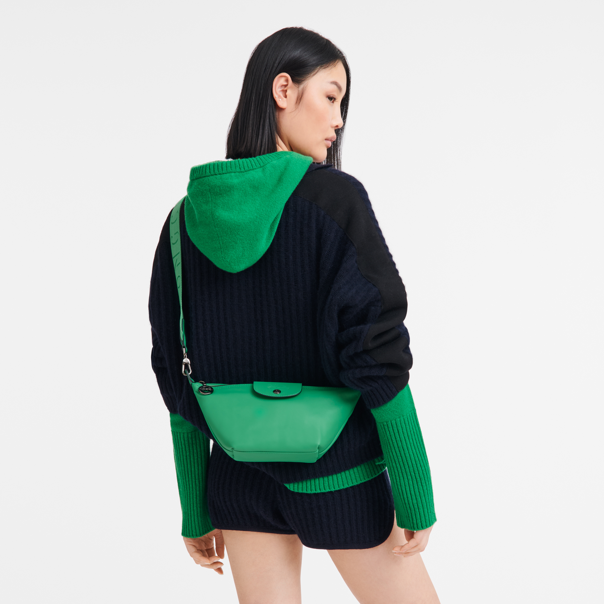 Túi Longchamp Le Pliage Xtra Xs Crossbody Bag 'Green' 10212987249 - Ảnh 2