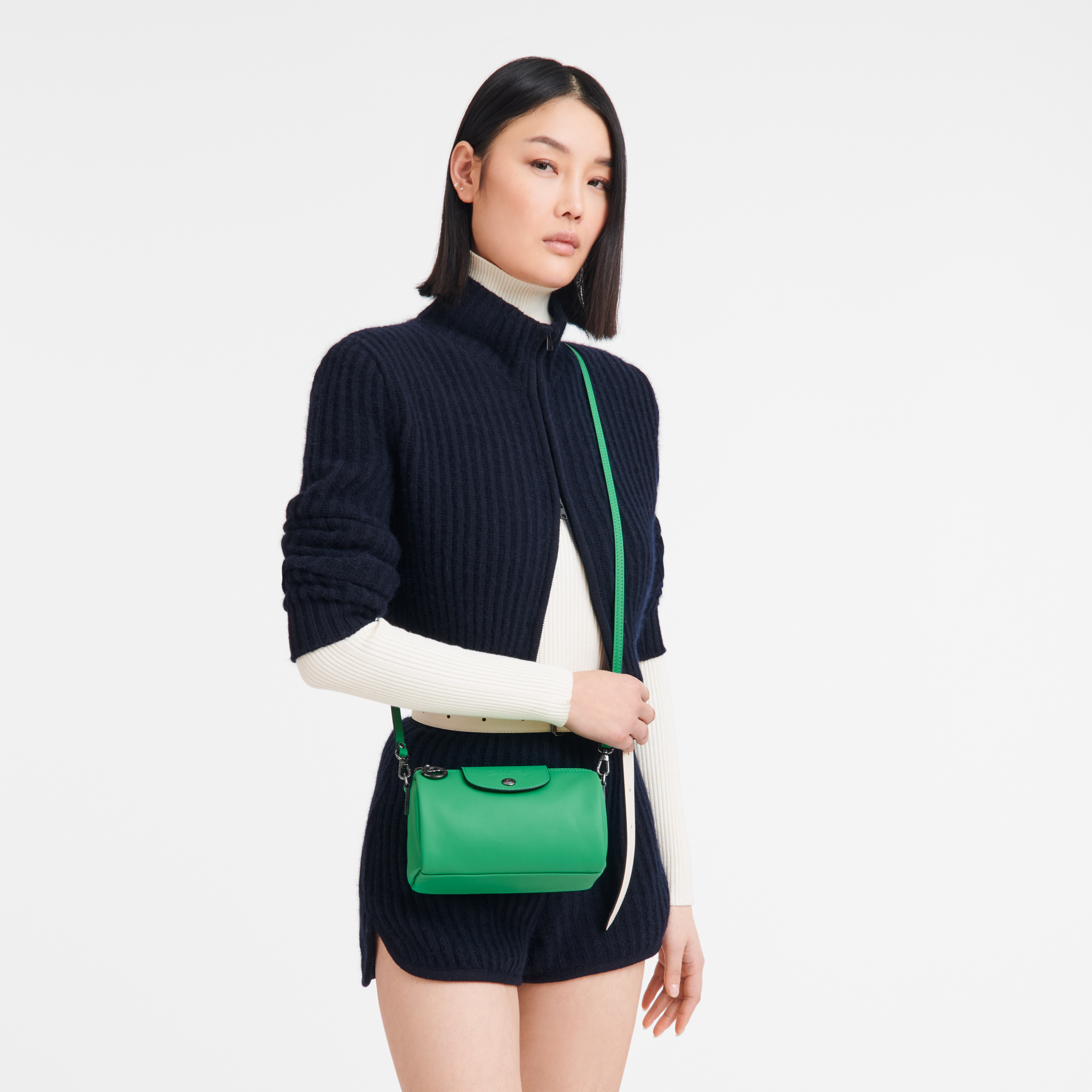 Alternative view of Túi Longchamp Le Pliage Xtra Xs Crossbody Bag 'Green' 10255987249