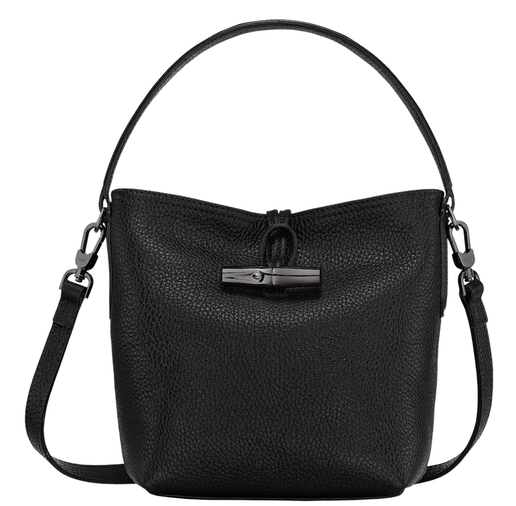 Túi Longchamp Le Roseau Essential Xs Bucket Bag 'Black' 10159968001