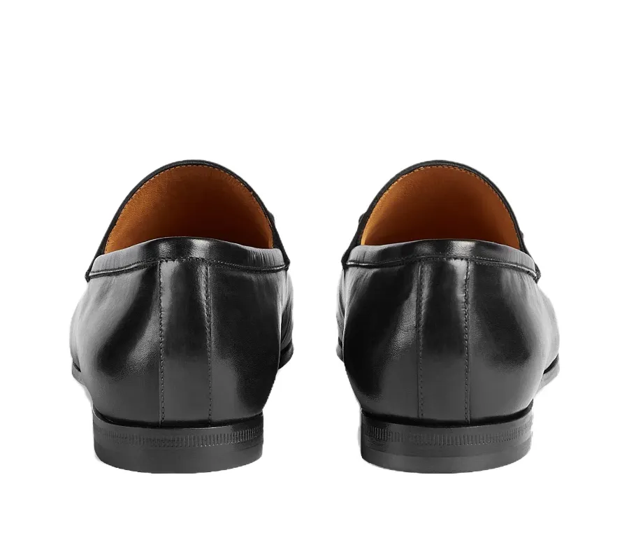 Alternative view of Giày Gucci Leather Horsebit ‘Black’ 570894-0G0V0-1000