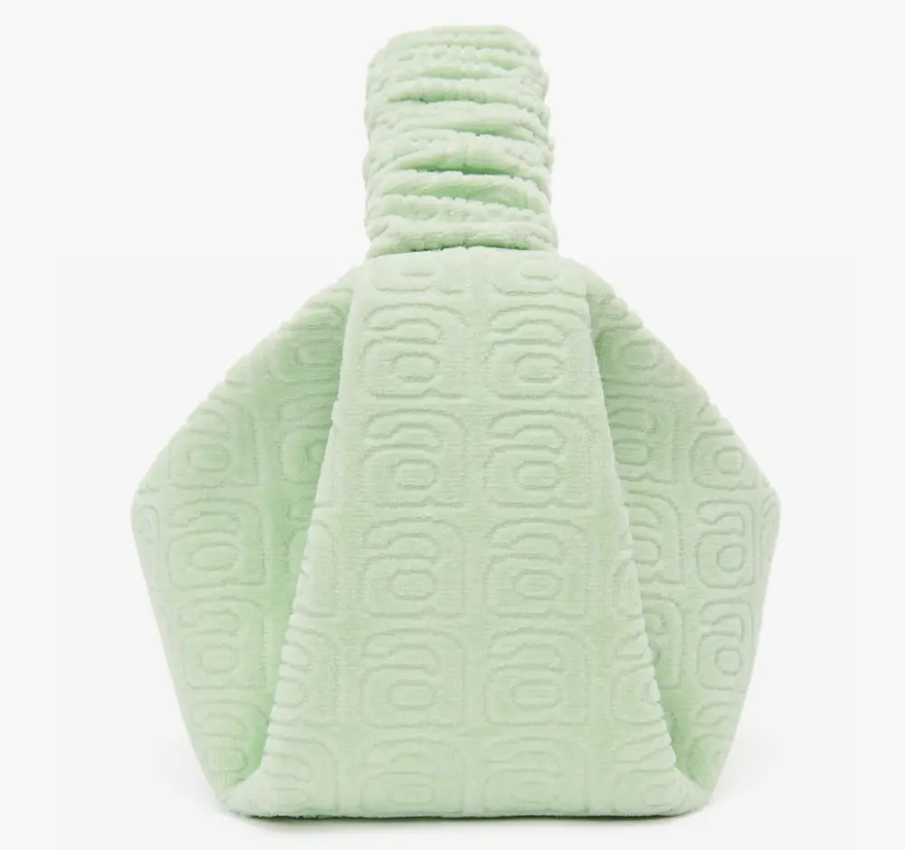 Túi Alexander Wang Scrunchie Small Bag In Jacquard Velour 'Mojito Jacquard' 20123R31T315 - Ảnh 5