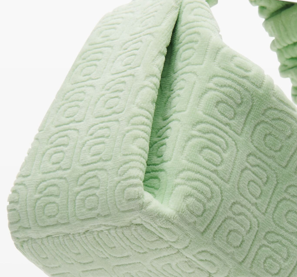 Túi Alexander Wang Scrunchie Small Bag In Jacquard Velour 'Mojito Jacquard' 20123R31T315 - Ảnh 6