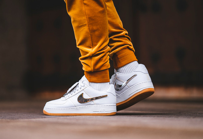 Giày Nike Air Force 1 Travis Scott ‘White’ AQ4211-100 - Ảnh 3