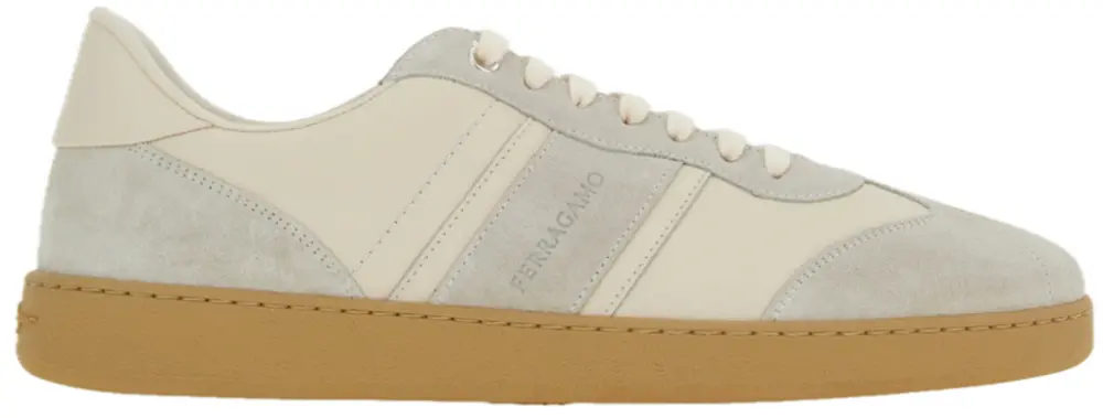 Giày Salvatore Ferragamo Low Top Sneaker ‘Mascarpone’ 021572-762260
