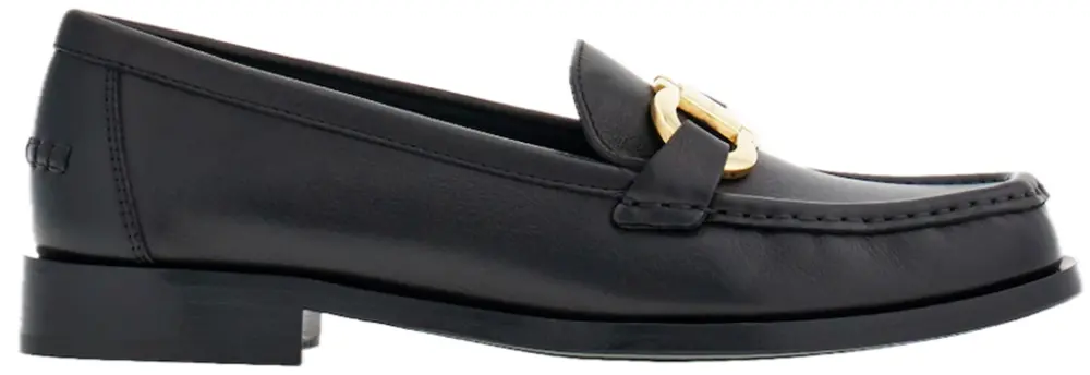 Giày Salvatore Ferragamo Moccasin Gancini Ornament ‘Black’ 01H704-769755