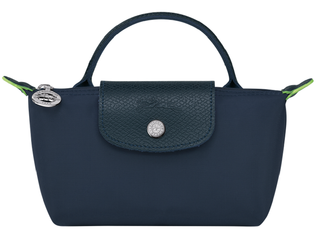 Túi Longchamp Le Pliage Green Pouch With Handle 'Navy' 34175919P68