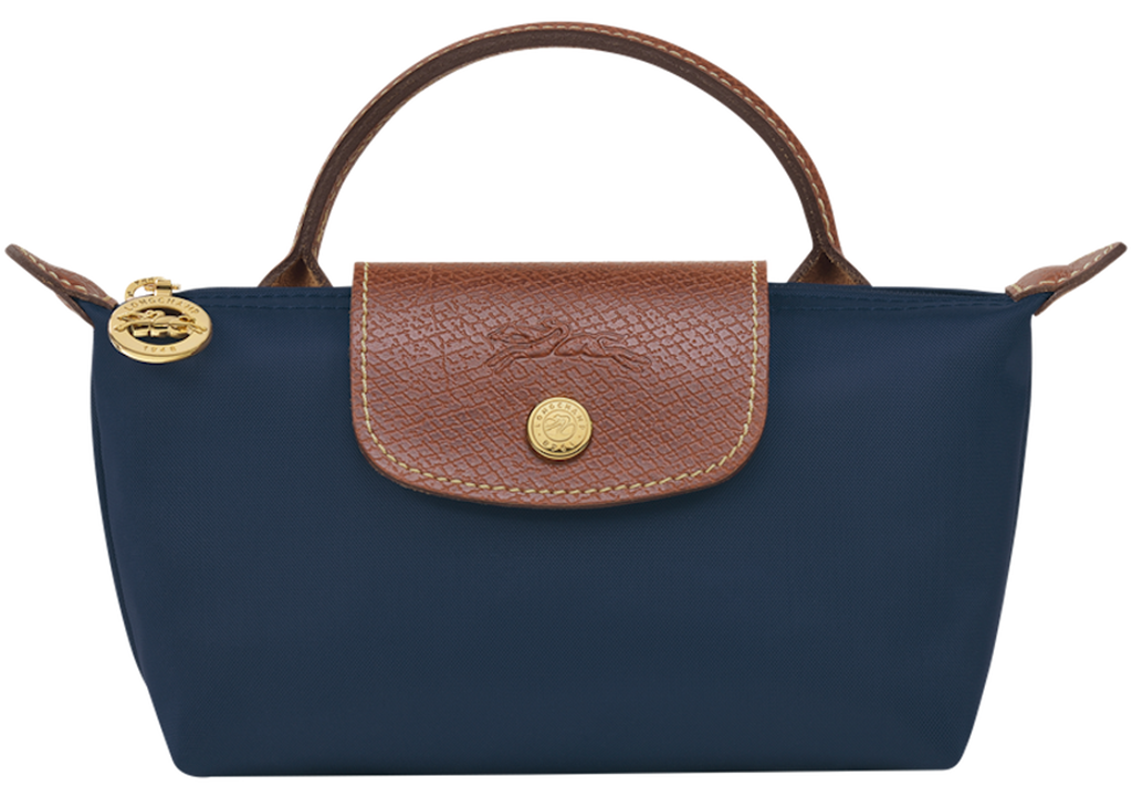 Túi Longchamp Le Pliage Original Pouch With Handle 'Navy' 34175089P68