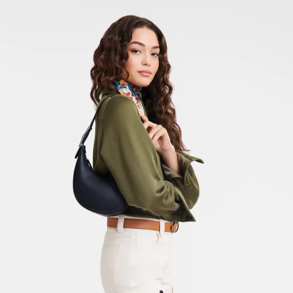 Alternative view of Túi Longchamp Le Roseau Essential S Hobo Bag 'Black' 10217968001