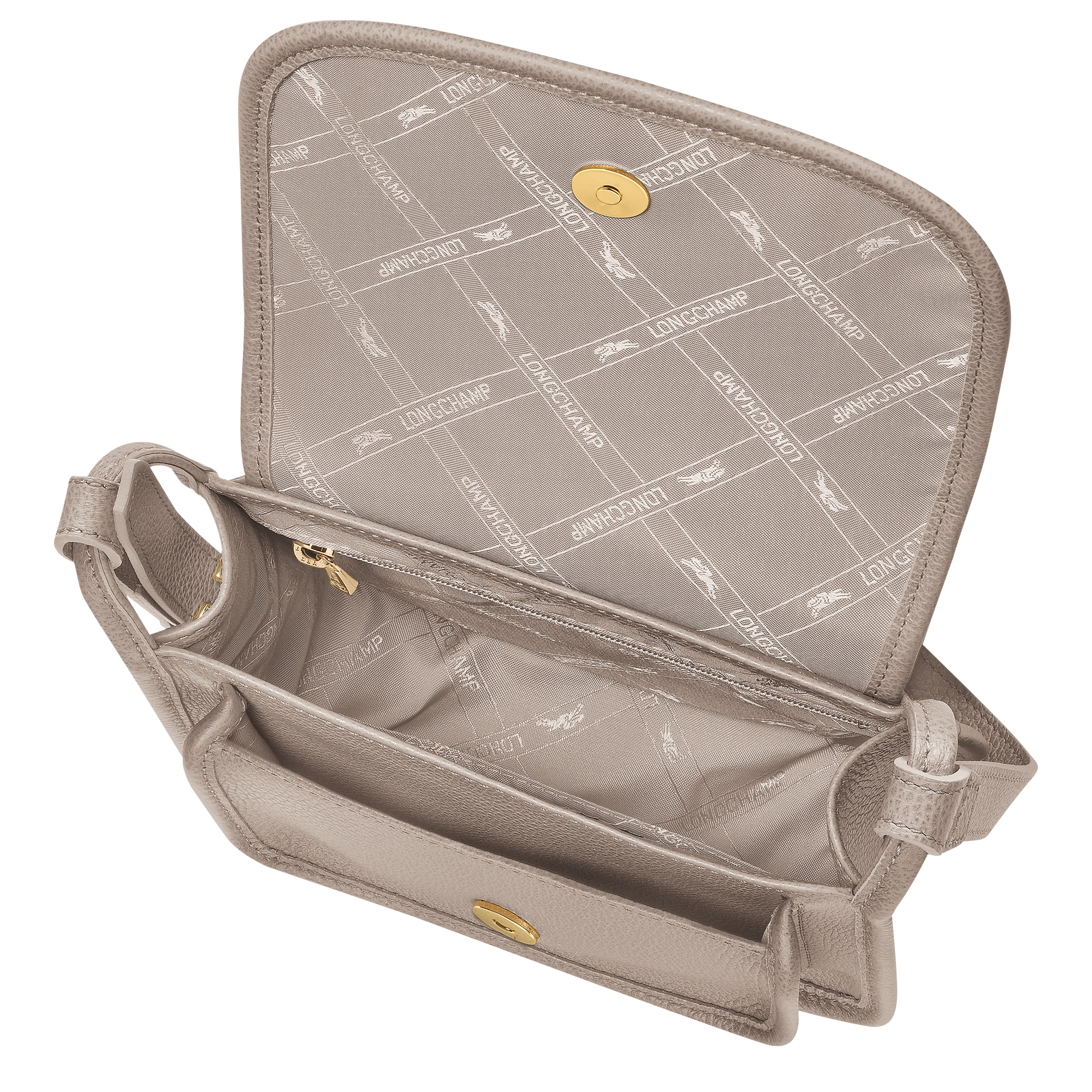 Túi Longchamp Le Foulonné S Crossbody Bag 'Turtledove' 10134021P55 - Ảnh 5