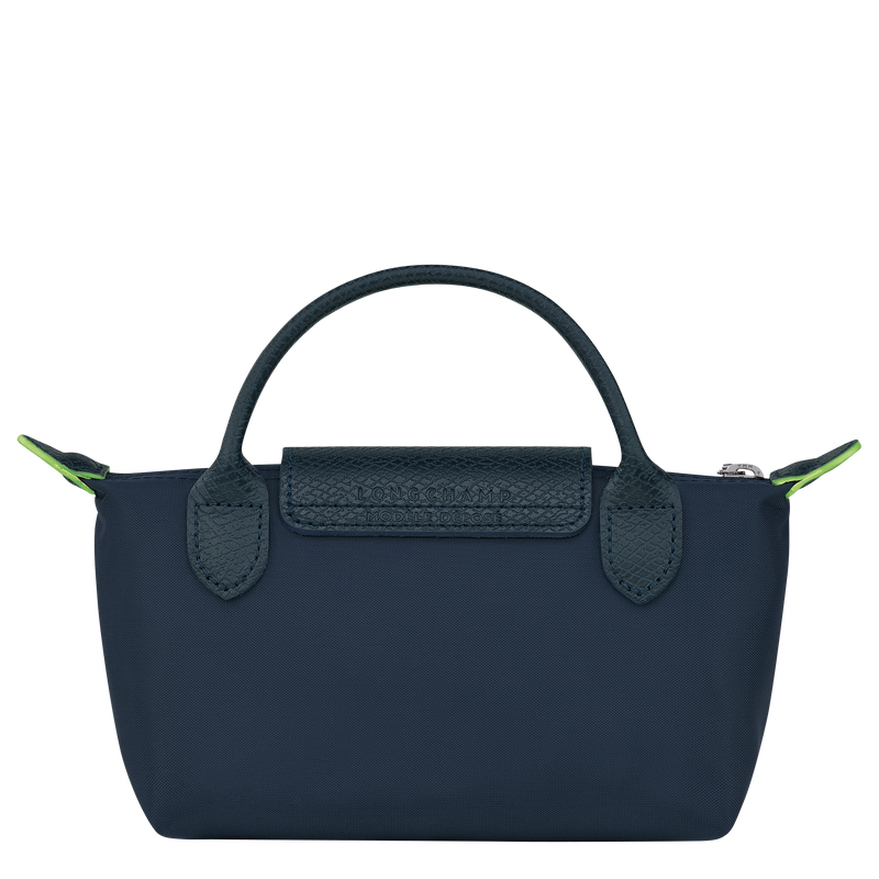 Túi Longchamp Le Pliage Green Pouch With Handle 'Navy' 34175919P68 - Ảnh 4