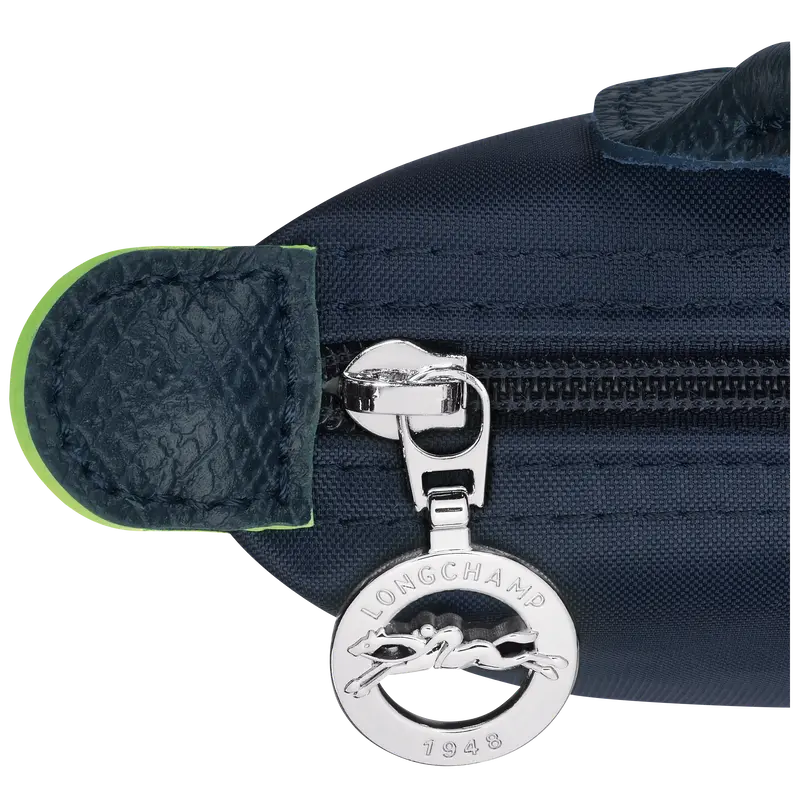 Túi Longchamp Le Pliage Green Pouch With Handle 'Navy' 34175919P68 - Ảnh 5