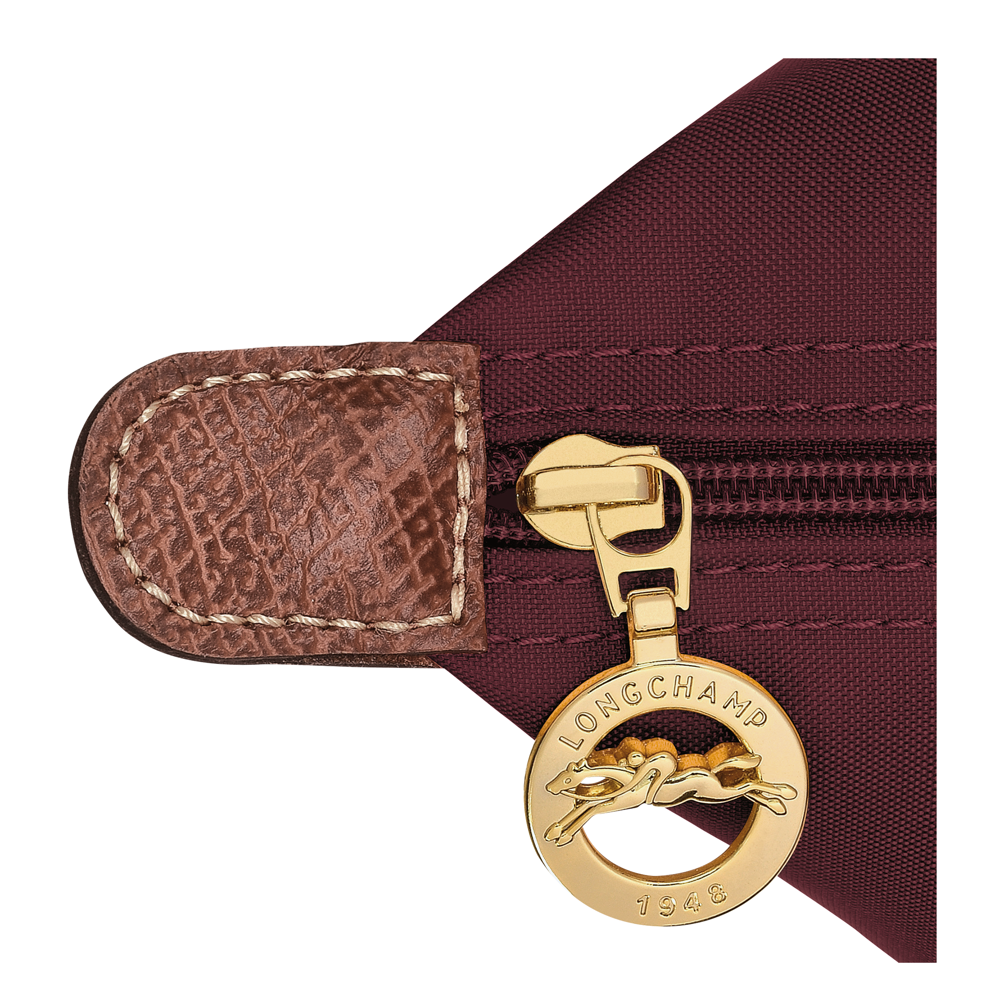 Túi Longchamp Le Pliage Original M Tote Bag 'Burgundy' L2605089P87 - Ảnh 6