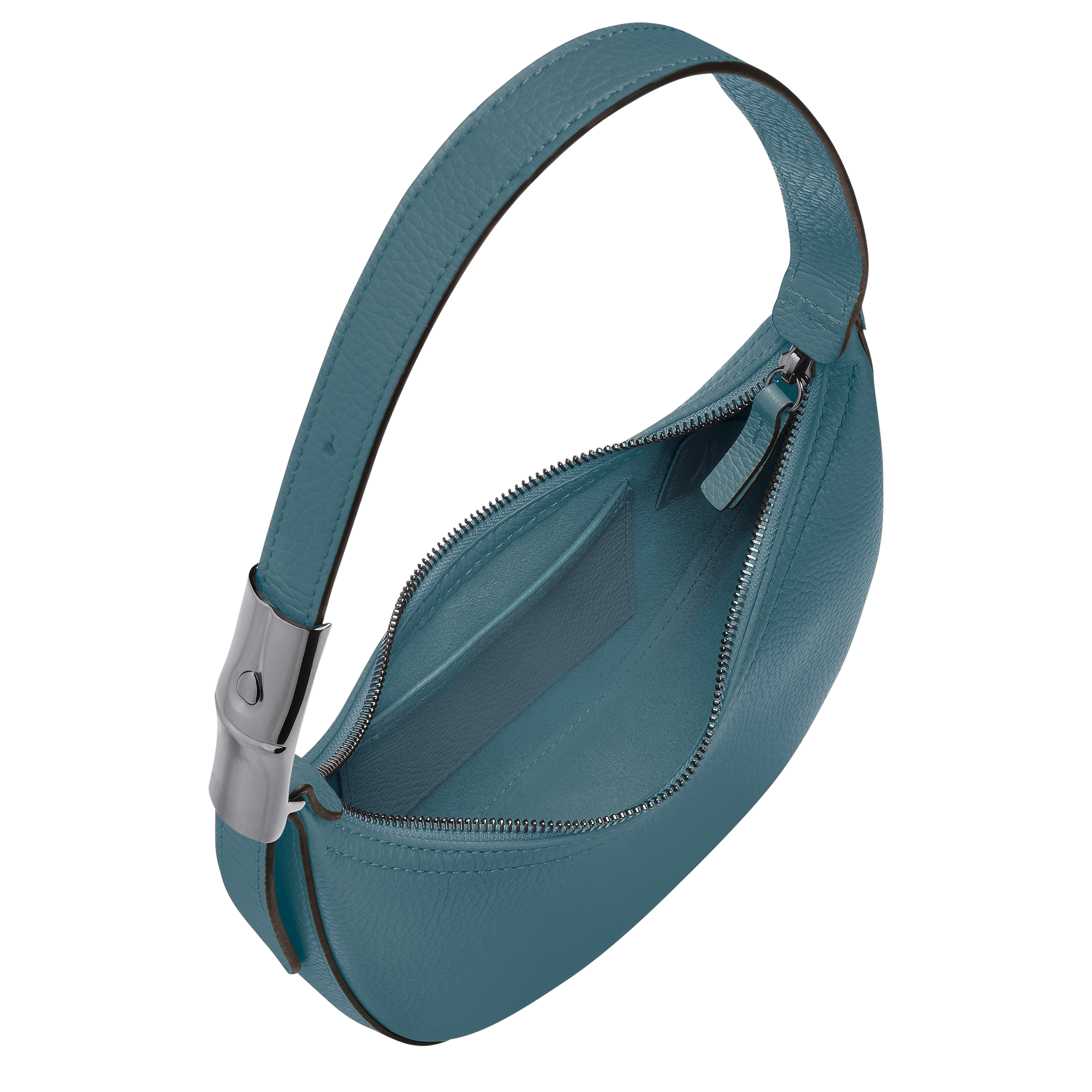 Túi Longchamp Le Roseau Essential S Hobo Bag 'Peacock' 10217968P89 - Ảnh 5