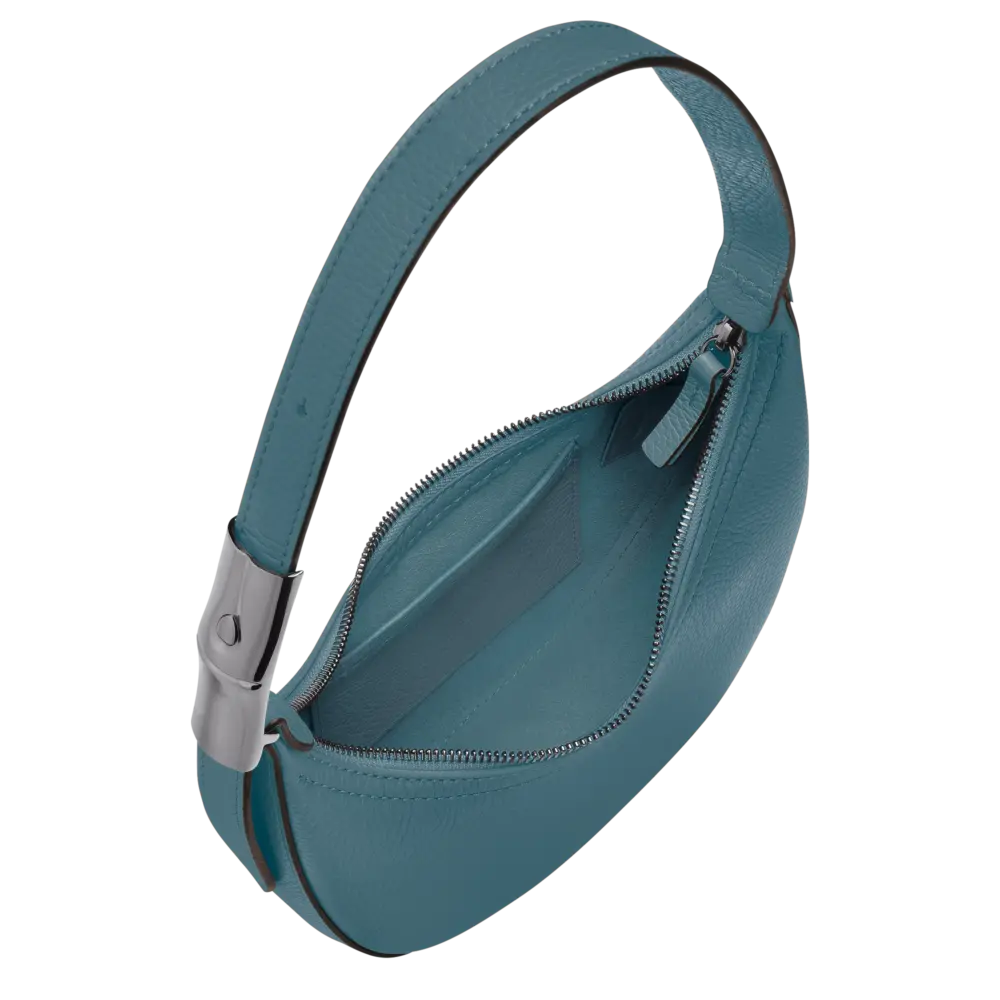 Túi Longchamp Le Roseau Essential S Hobo Bag 'Peacock' 10217968P89 - Ảnh 5