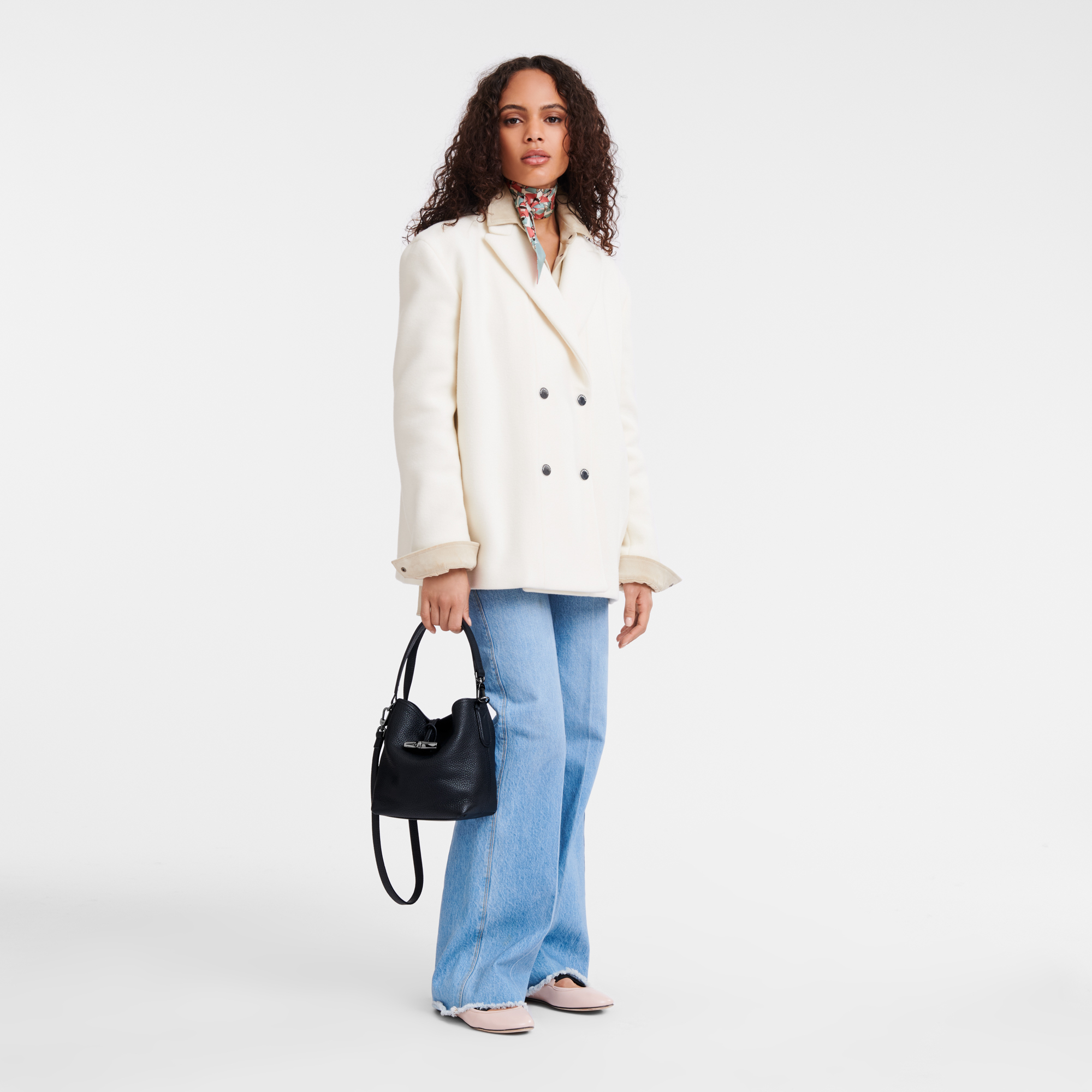 Alternative view of Túi Longchamp Le Roseau Essential Xs Bucket Bag 'Black' 10159968001