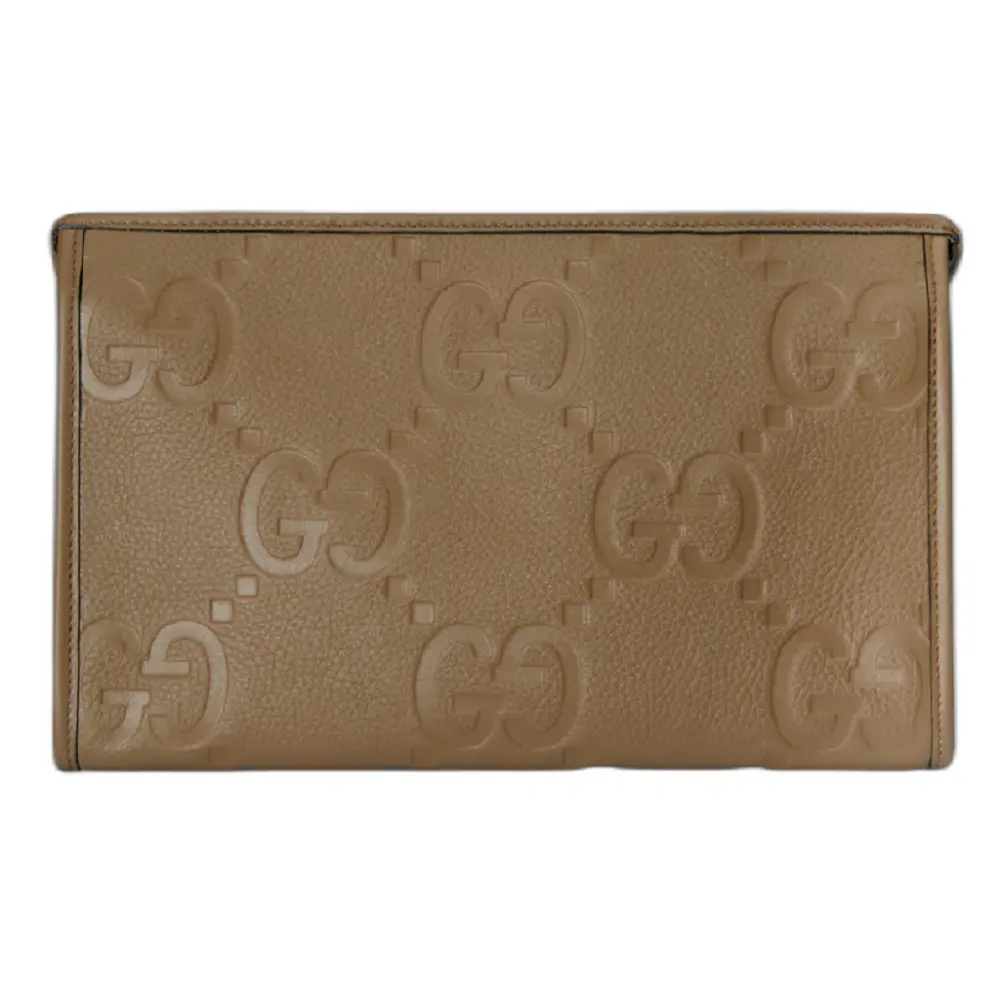 Túi Gucci Jumbo GG Pouch ‘Beige’ 739490-AABY0-2801