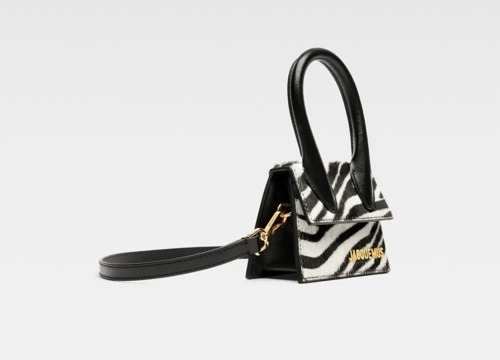 Túi Jacquemus The Chiquito ‘Zebra’ 213BA001-3211-9DZ - Ảnh 3