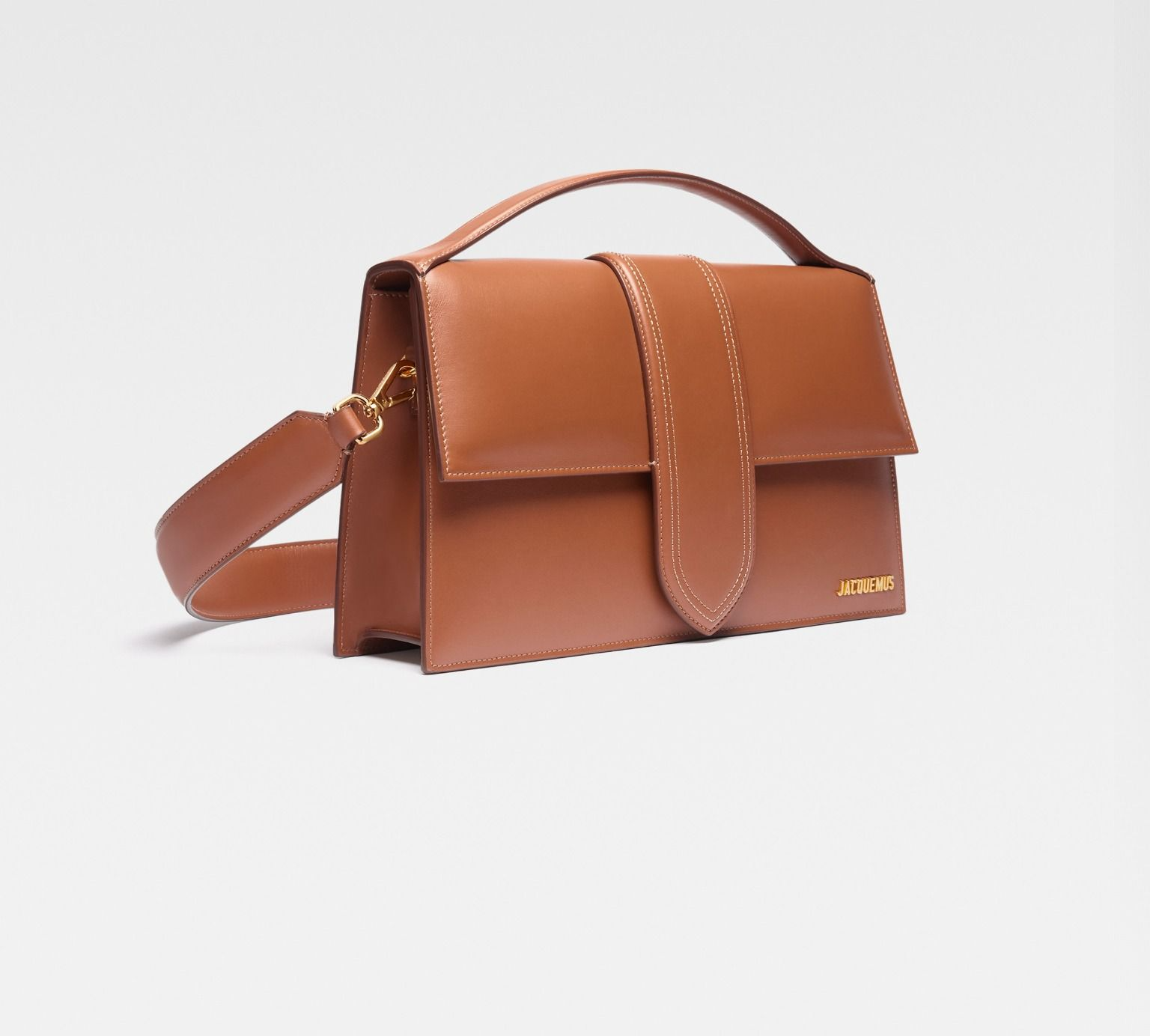 Túi Jacquemus The Bambinou ‘Brown’ 221BA014-3072-810 - Ảnh 3