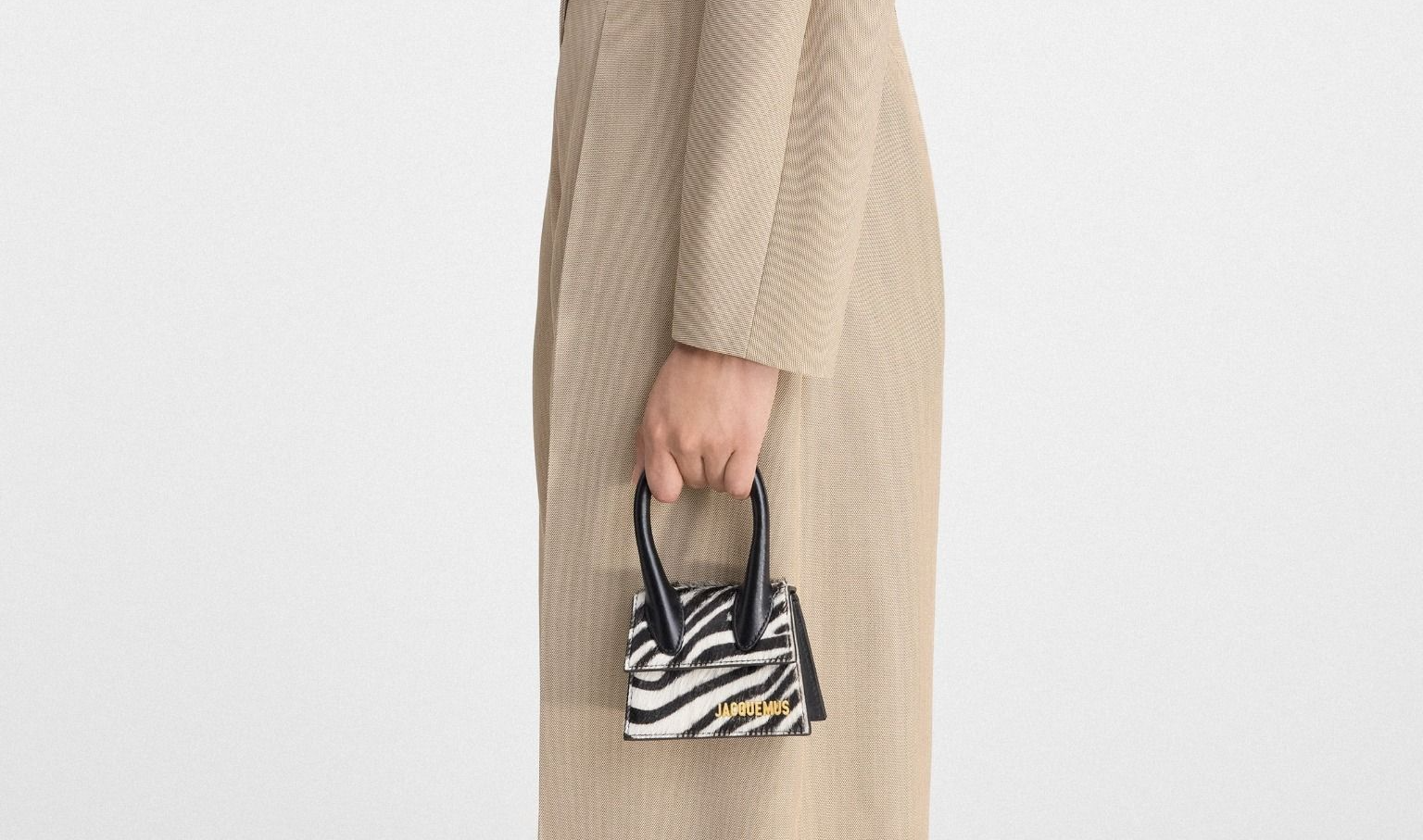 Alternative view of Túi Jacquemus The Chiquito ‘Zebra’ 213BA001-3211-9DZ