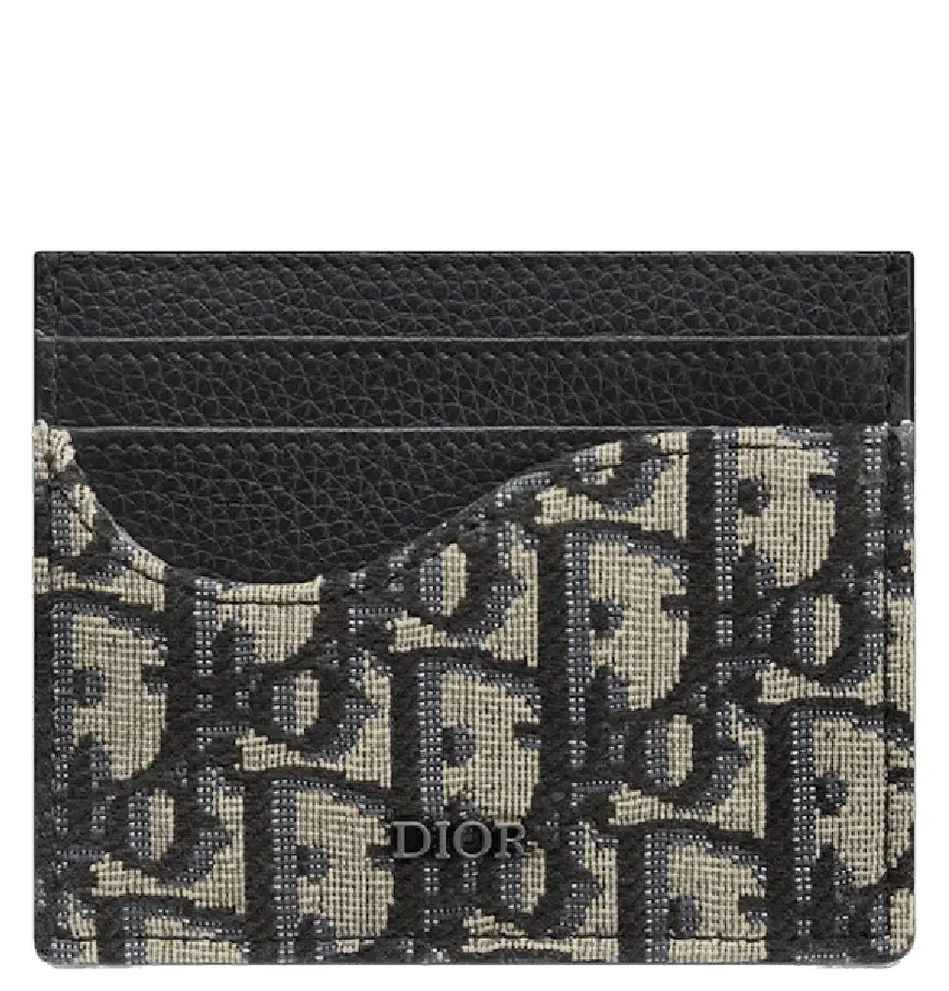 Ví Dior Saddle Card Holder 'Beige Black' 2ADCH164YKS-H05E