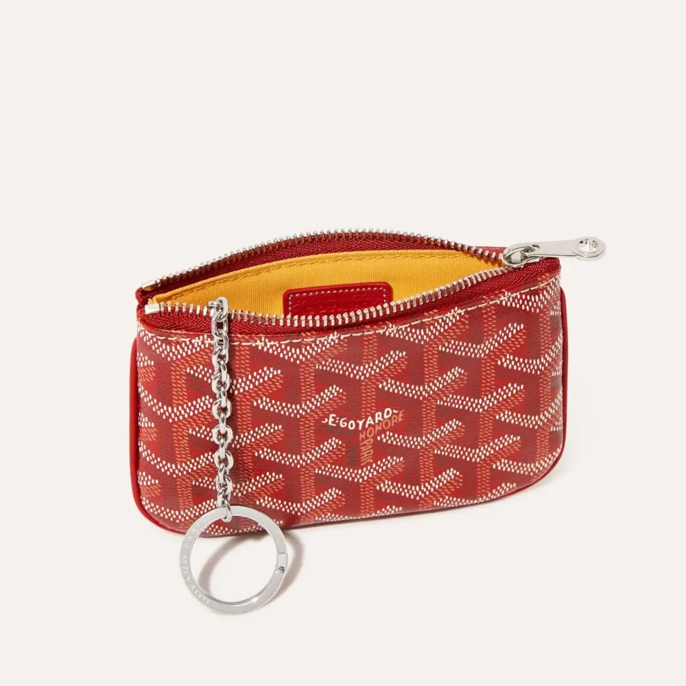 Alternative view of Ví Goyard Sénat Nano Key Pouch ‘Red’ SENAPCNANTY02CL02P
