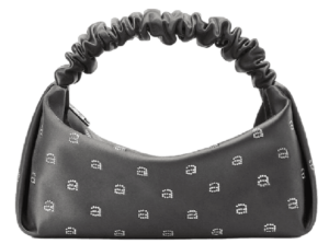 Túi Alexander Wang Hotfix Scrunchie Mini Bag In Satin 'Smoked Pearl' 20123R30T068
