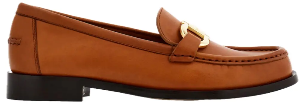 Giày Salvatore Ferragamo Moccasin Gancini Ornament ‘Tan’ 01H704-769756