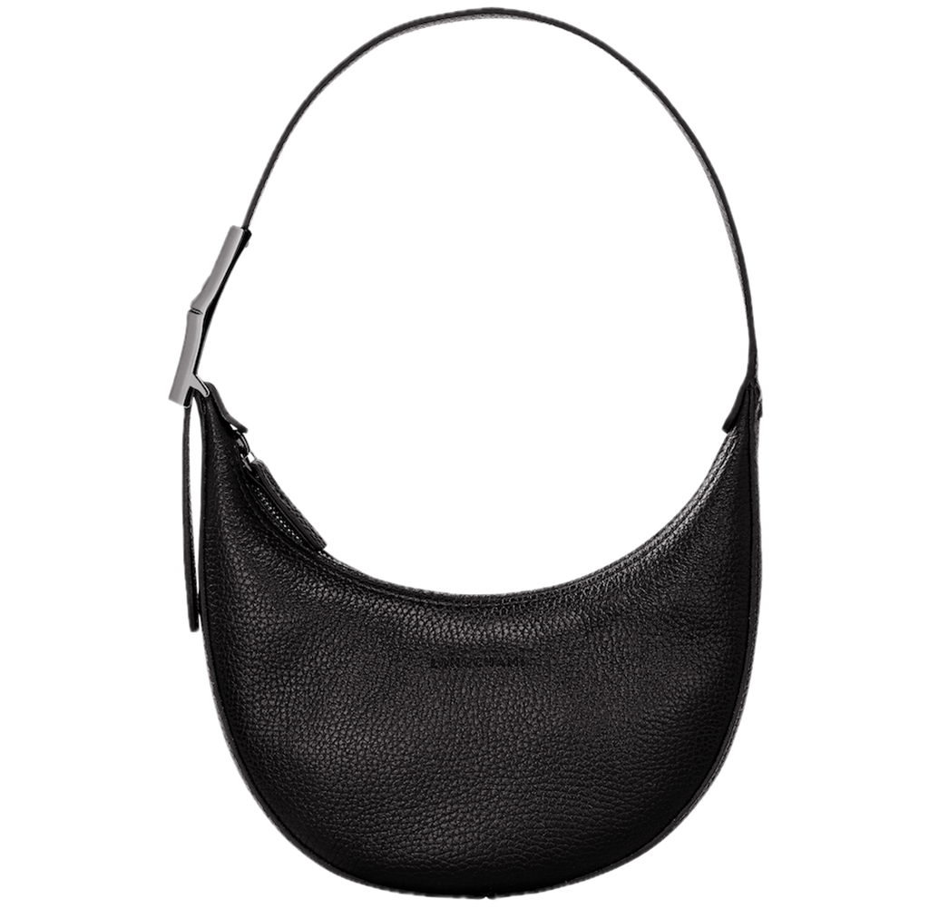 Túi Longchamp Le Roseau Essential S Hobo Bag 'Black' 10217968001