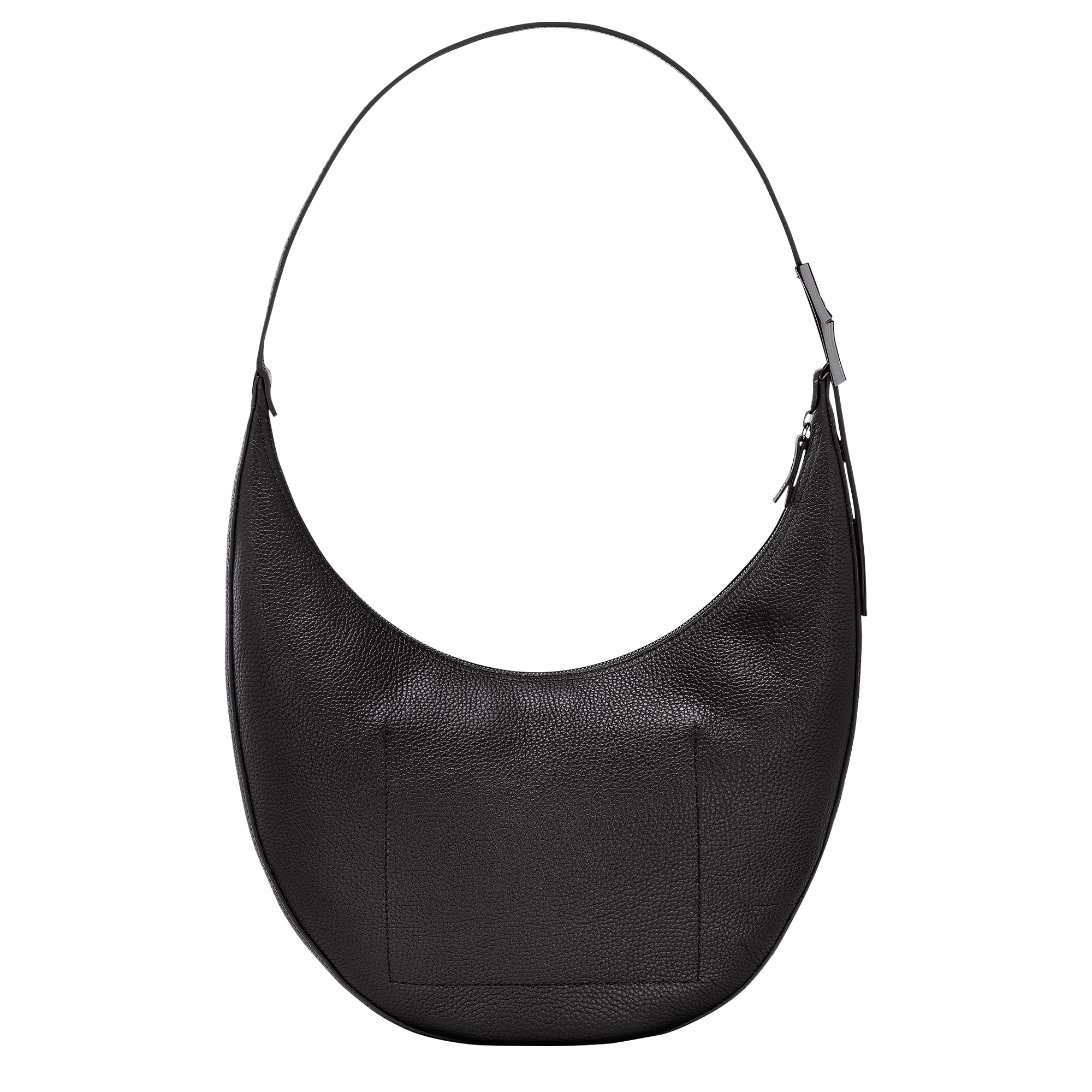 Túi Longchamp Le Roseau Essential L Crossbody Bag 'Black' 10234968001 - Ảnh 3