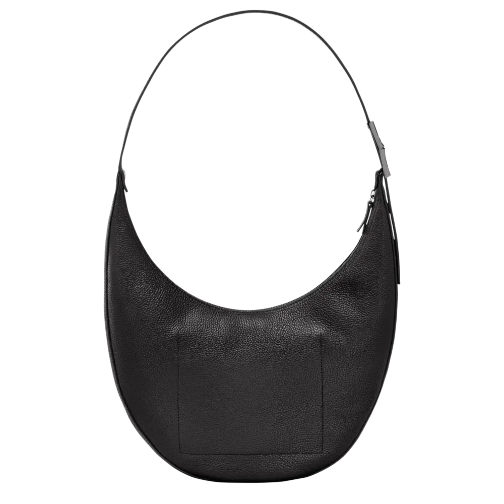 Túi Longchamp Le Roseau Essential L Crossbody Bag 'Black' 10234968001 - Ảnh 3