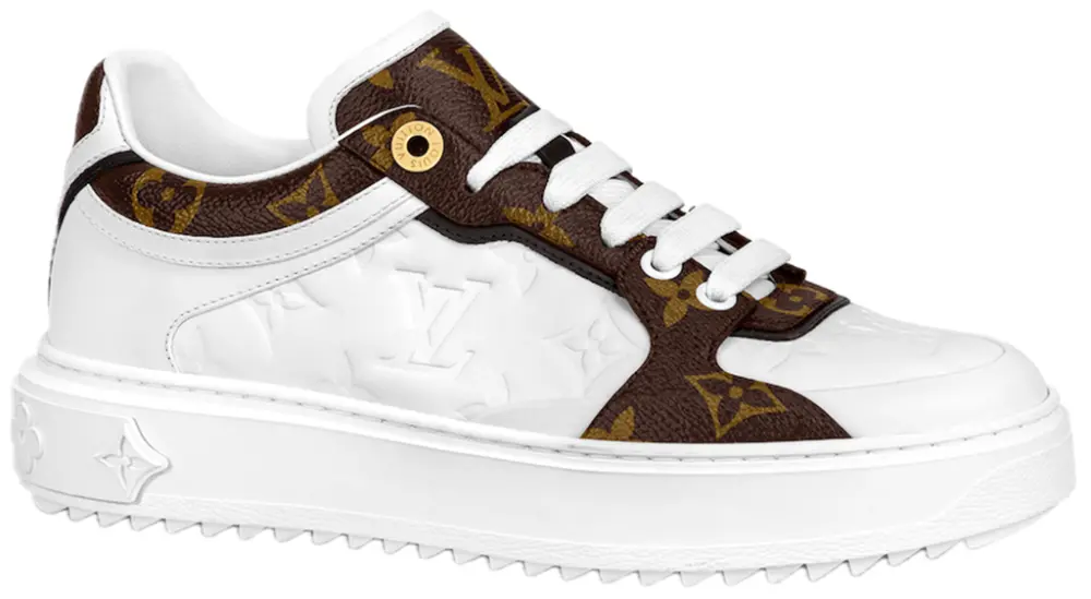 Giày Louis Vuitton Time Out Trainers ‘White’ 1AAWFP