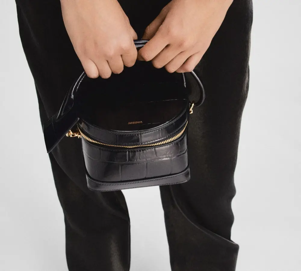 Alternative view of Túi Jacquemus The Vanito ‘Black’ 241BA398-3164-990