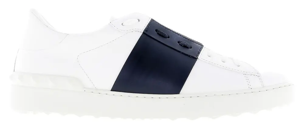 Giày Valentino Open Smooth ‘White Black’ UY2S0830BLUM15