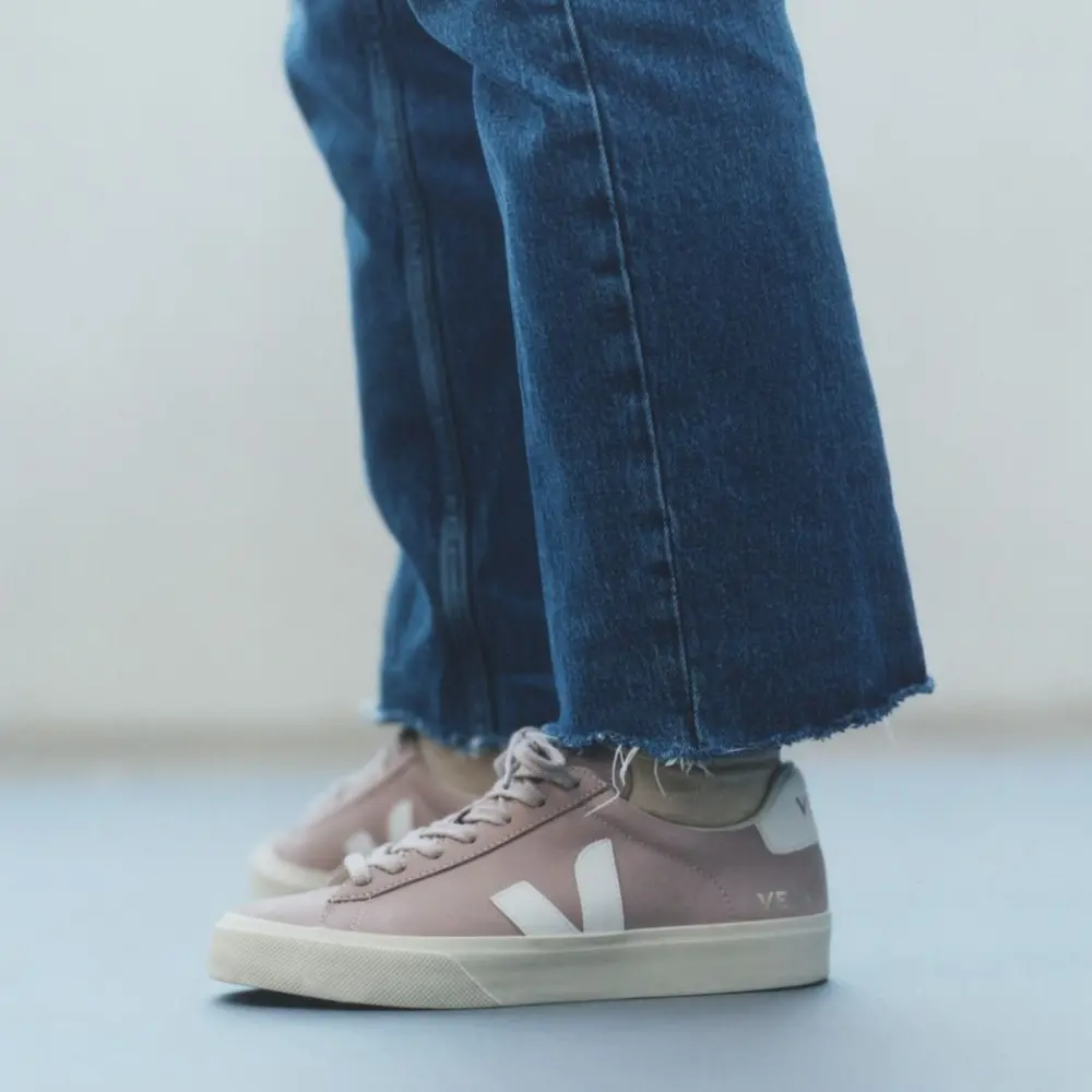 Alternative view of Giày Veja Campo Nubuck ‘Babe White’ CP1302683