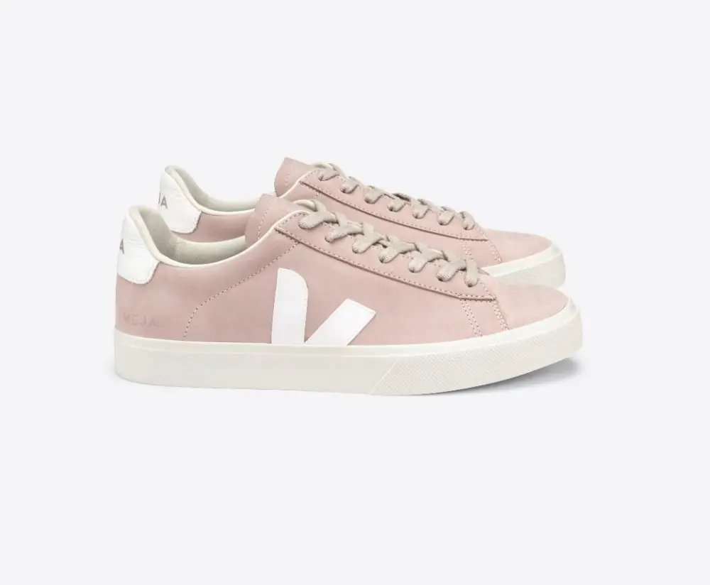 Giày Veja Campo Nubuck ‘Babe White’ CP1302683 - Ảnh 5