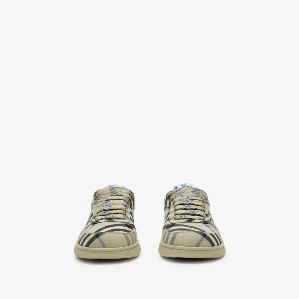 Giày Burberry Check Terrace Sneakers ‘Lichen’ 80952751 - Ảnh 4