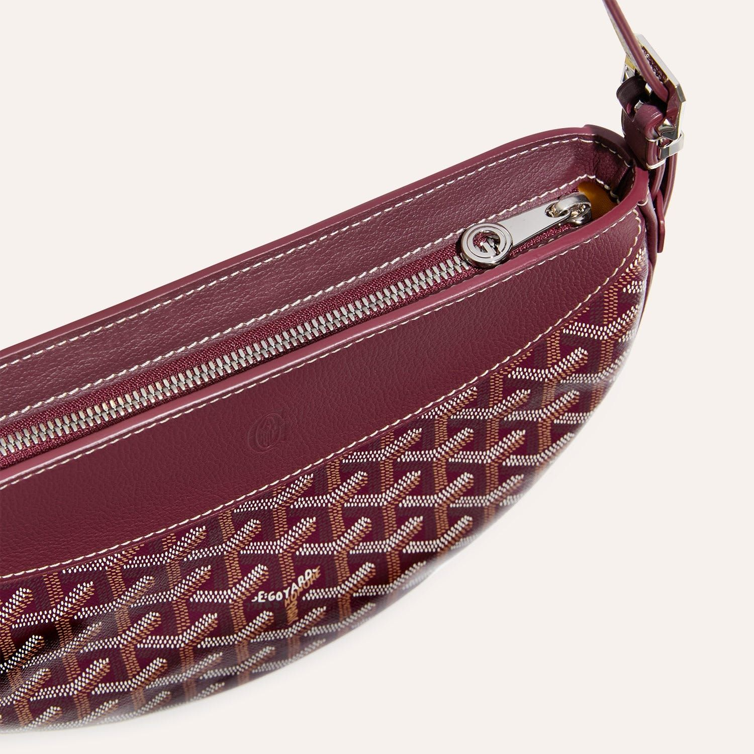Túi Goyard Hirondelle Bag ‘Burgundy’ HIRONDPMLTY33CL33P - Ảnh 3