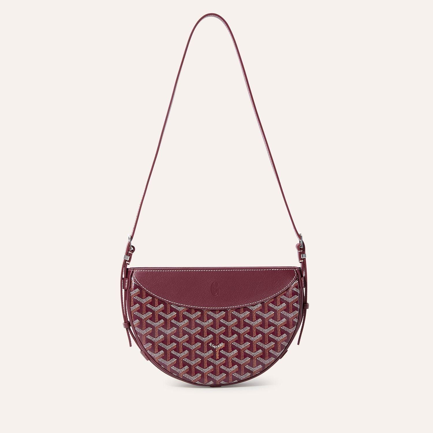 Túi Goyard Hirondelle Bag ‘Burgundy’ HIRONDPMLTY33CL33P - Ảnh 4