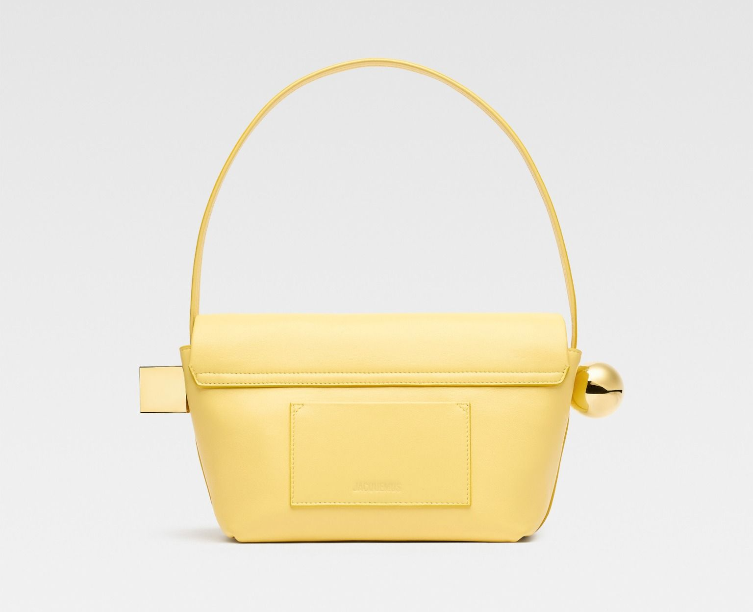 Túi Jacquemus The Rond Carré ‘Yellow’ 243BA383-3171-210 - Ảnh 2