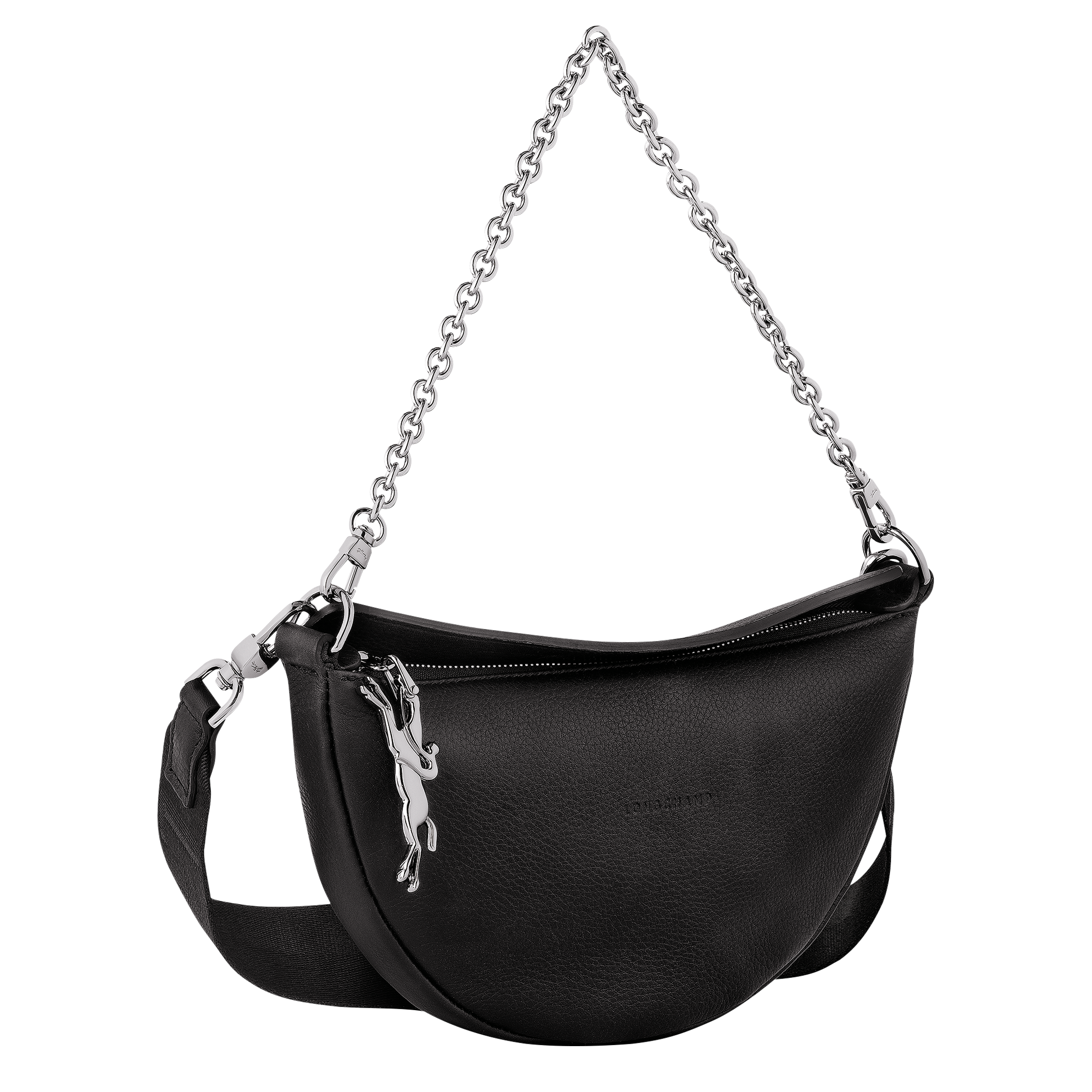 Túi Longchamp Smile S Crossbody Bag 'Black' 10224HDS001 - Ảnh 4