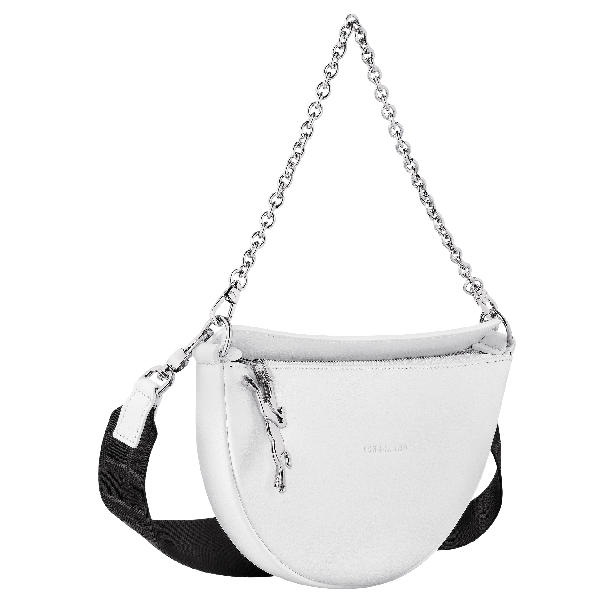 Túi Longchamp Smile S Crossbody Bag 'White' 10224HDS007 - Ảnh 3