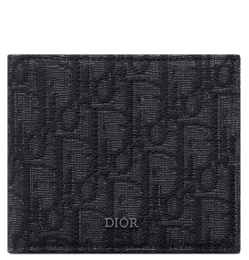 Ví Dior Compact Wallet 'Black' 2OBBC027YSE-H03E