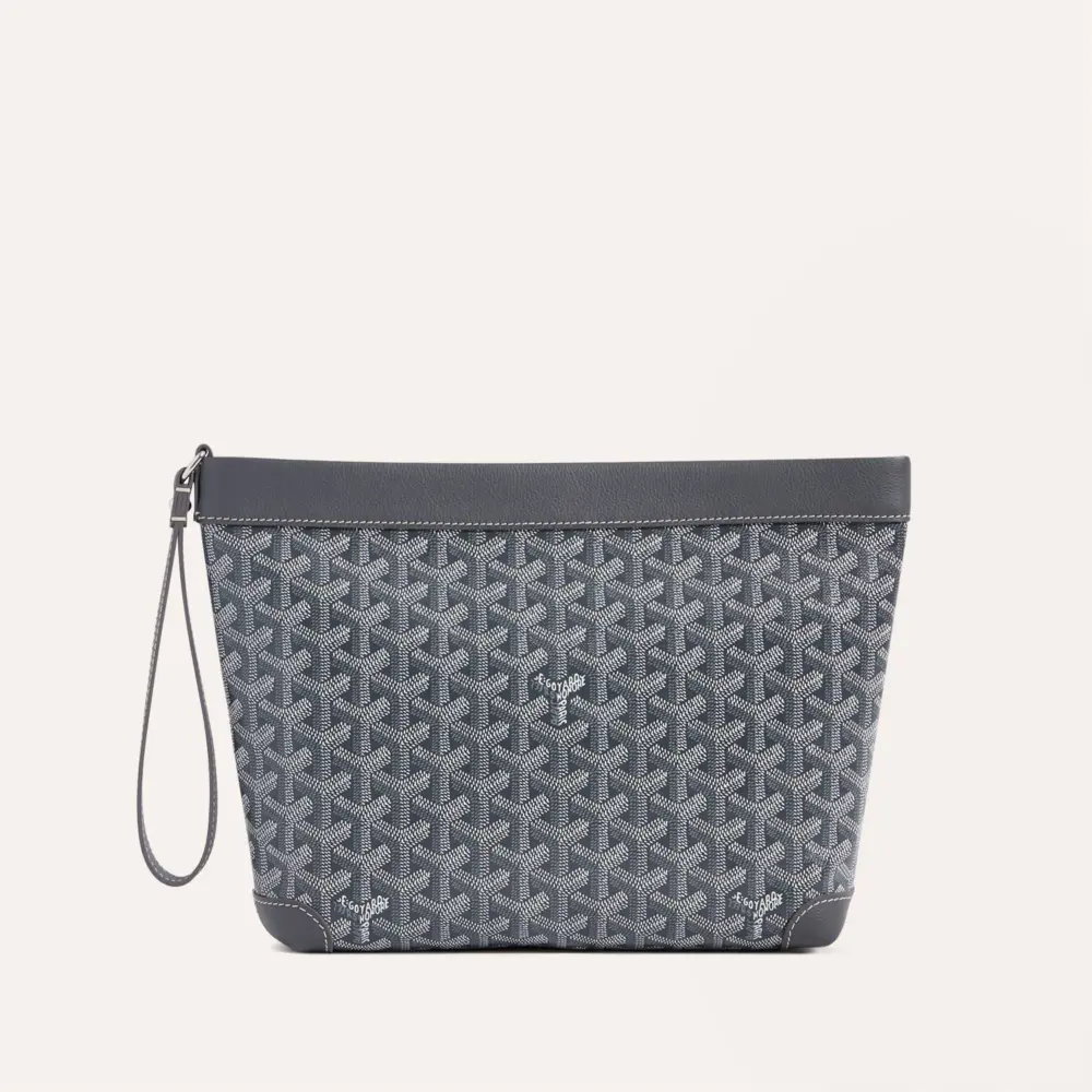 Túi Goyard Conti Pouch ‘Grey’ CONTIPPMLTY51CL51P - Ảnh 4