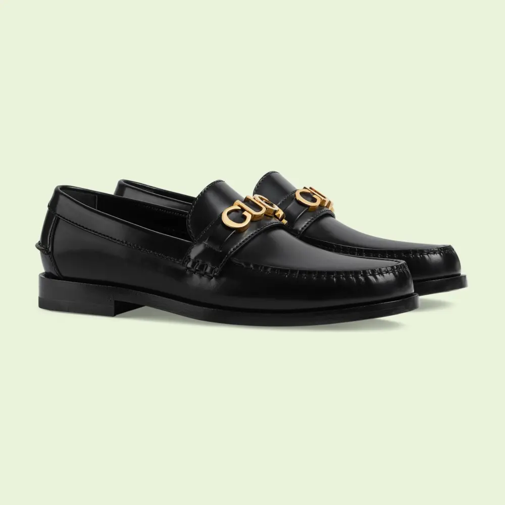 Alternative view of Giày Gucci Loafer 'Black' 699644-17X00-1000