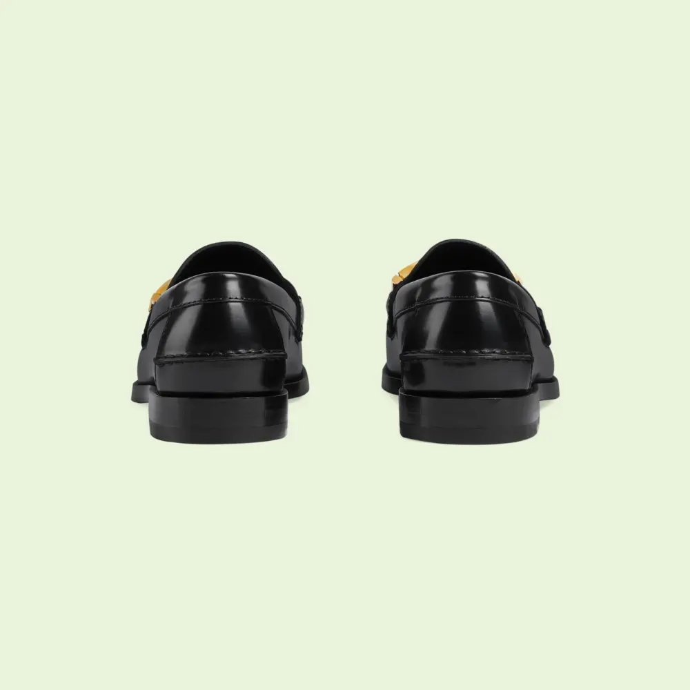 Giày Gucci Loafer 'Black' 699644-17X00-1000 - Ảnh 3