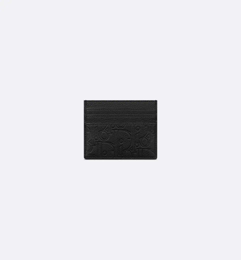 Alternative view of Ví Dior Card Holder 'Black' 2ESCH135FLG-H00N
